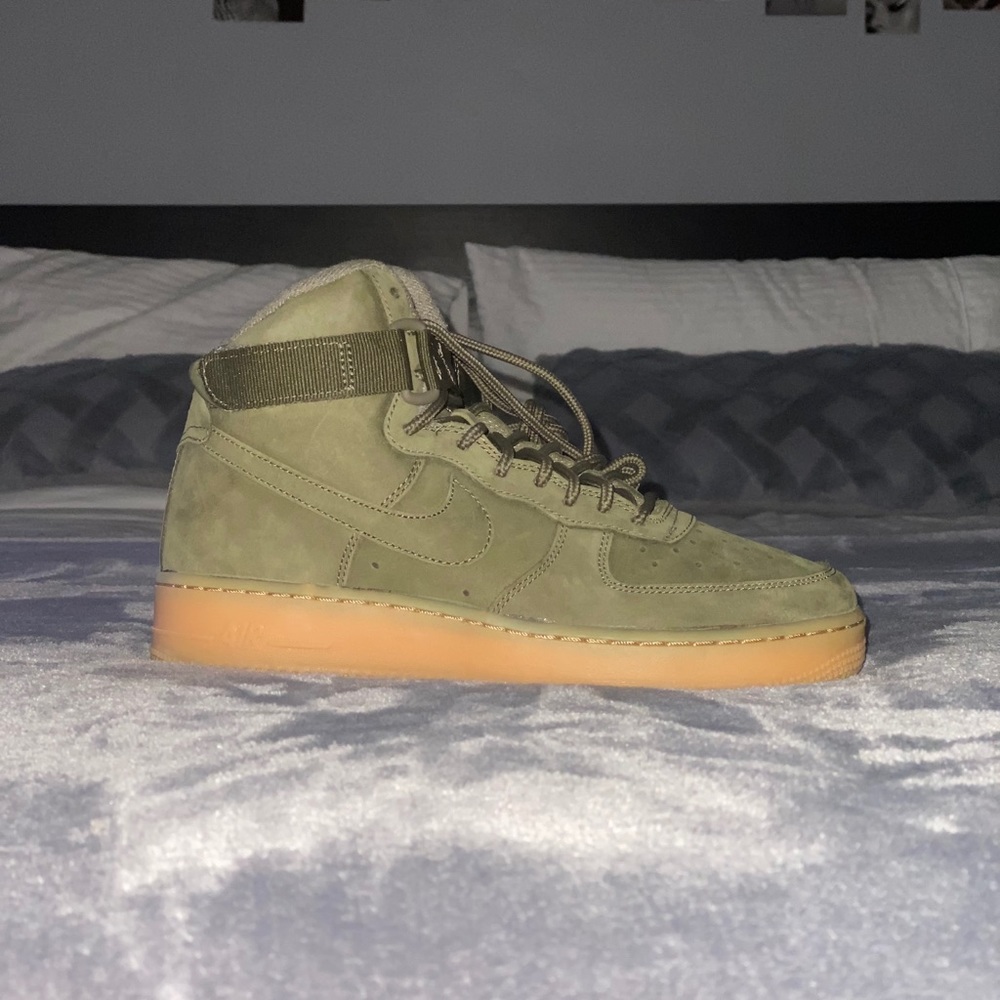 AIR FORCE 1 HIGH WB GS “MEDIUM OLVIE”